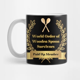 World Order of Wooden Spoon Survivors Member Mug